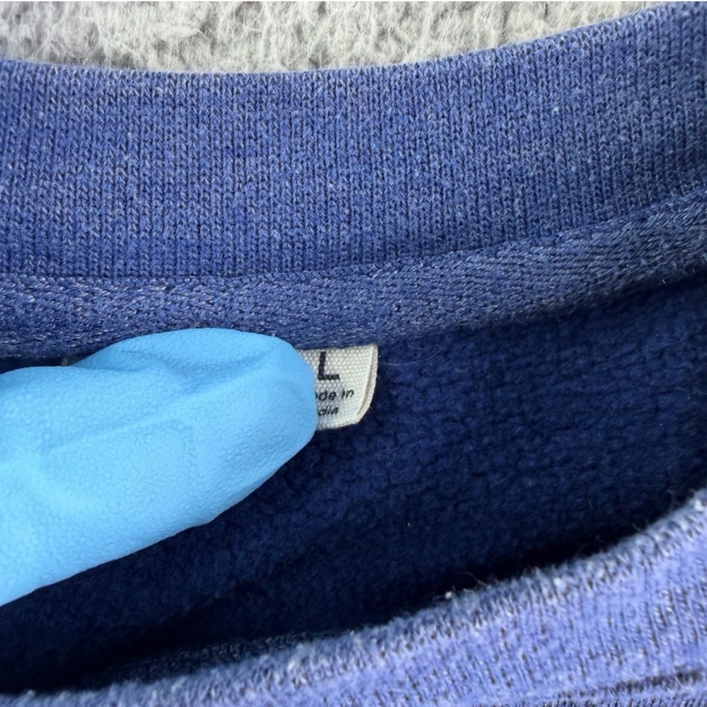 Cotopaxi Do Good Crewneck
Sweatshirt Men's Large Blue
Organic Cotton Fleece - Picture 3 of 8